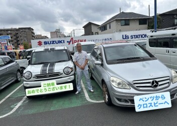 クロスビーご納車させていただきました